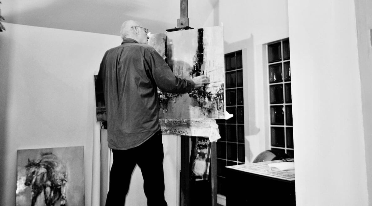 Kunstner portræt af Pierre Dessein